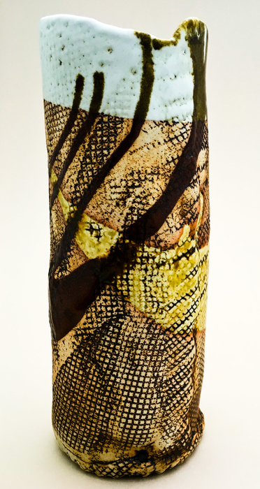 Porcelain vase by Carol Eddy